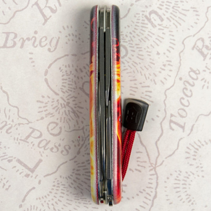 Складной нож Victorinox SPARTAN ZODIAC Красный огненный конь 1.3603.Z5200pk  