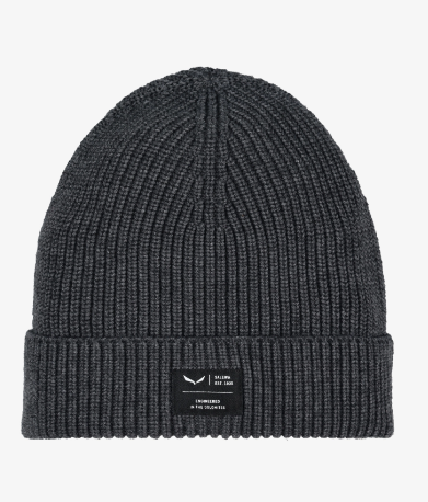 Шапка Salewa PUEZ BEANIE - синяя  