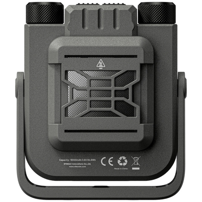 3в1 Фонарь универсальный + фумигатор + Power Bank Nitecore NWL30 (3000 лм. + красный, магнит, 18000 мАч USB-C)  