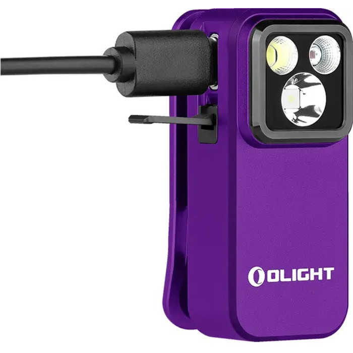 Фонарь Olight Oclip Pro Purple  
