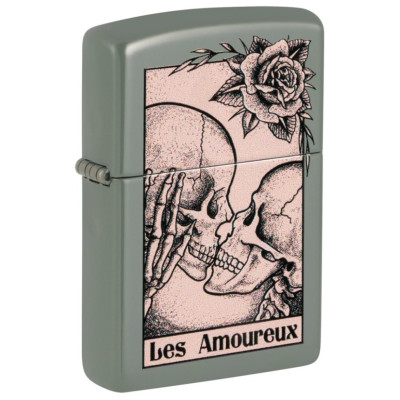 Зажигалка Zippo 49843 Death Kiss Design 48594