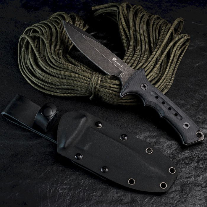 Нож HX Outdoors D-223B, черный  