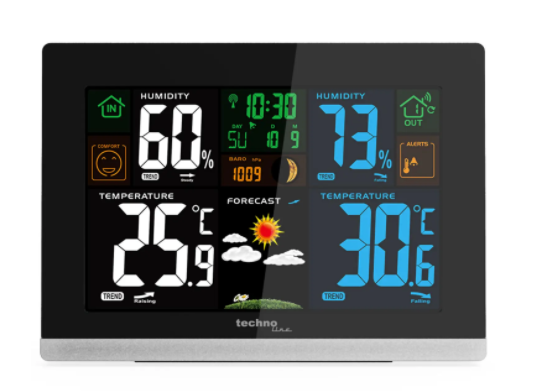 Метеостанция Technoline  WS6462 - черная  