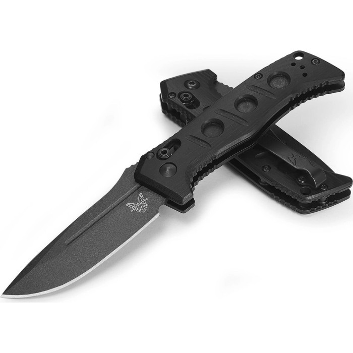 Нож Benchmade Sibert Mini Auto Adamas, черный  