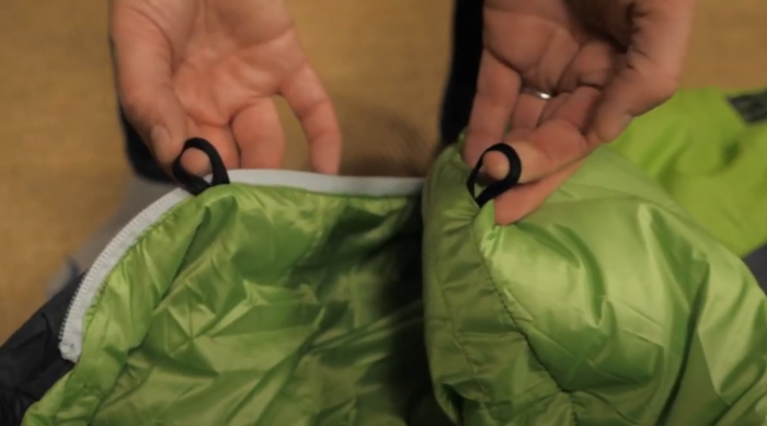 Спальник Big Agnes Boot Jack 25 (600 Downtek) Regular gray/green - LEFT  