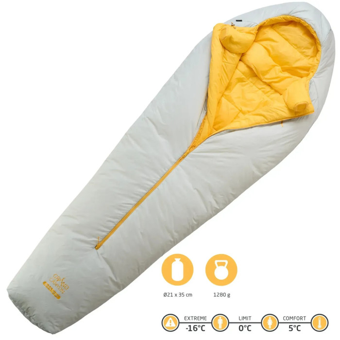 Спальный мешок Grand Canyon Bourke 190 Pro 0°C Misty Blue (30721589)  