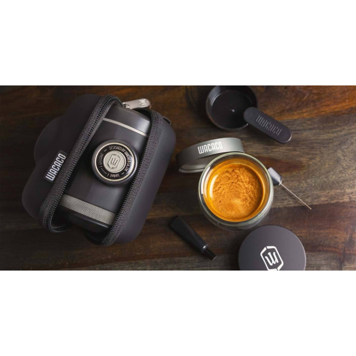 Портативная эспрессо-кофеварка Wacaco Picopresso, механическая, для молотого кофе  