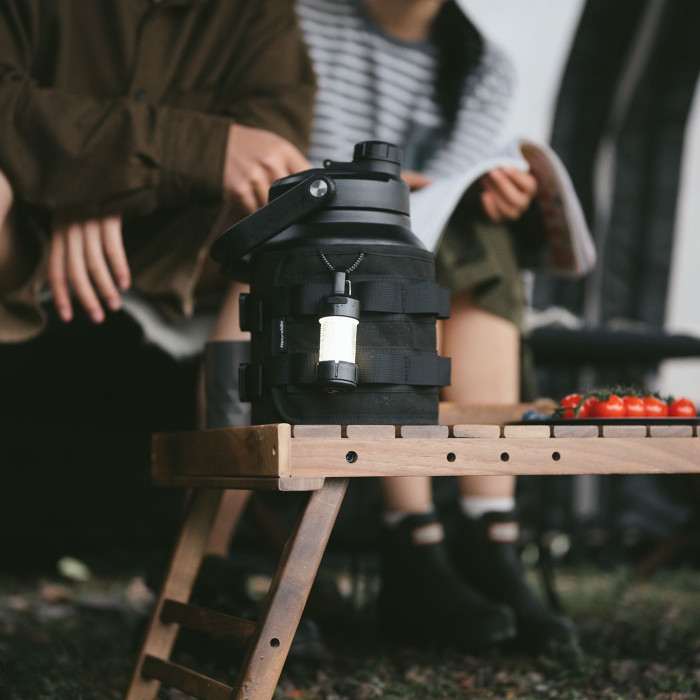 Термос Naturehike NH22SJ001, 304 сталь, 3.8 л, черный  