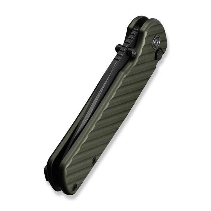 Нож складной туристический Civivi Iron Tide (8.2 см) 14C28N / Aluminum зеленый  