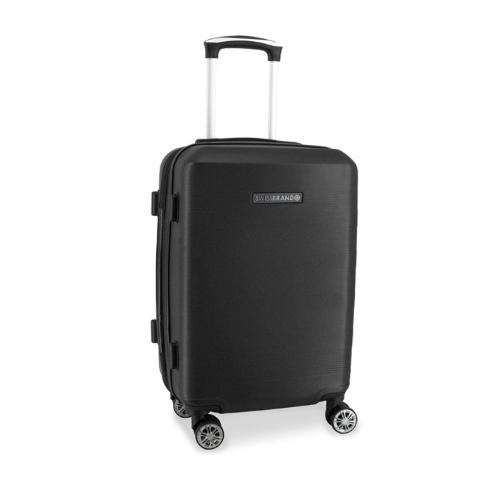 Чемодан Swissbrand Cardiff (S) Black (SWB_LHCAR001S) 
