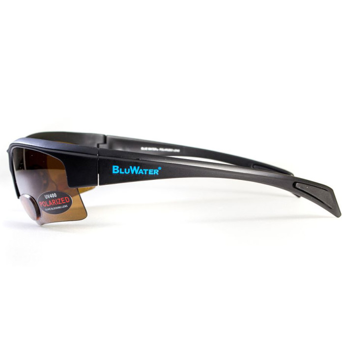 Очки BluWater Bifocal-2 (+3.0) Polarized (brown) коричневая бифокальная линза с диоптриями  