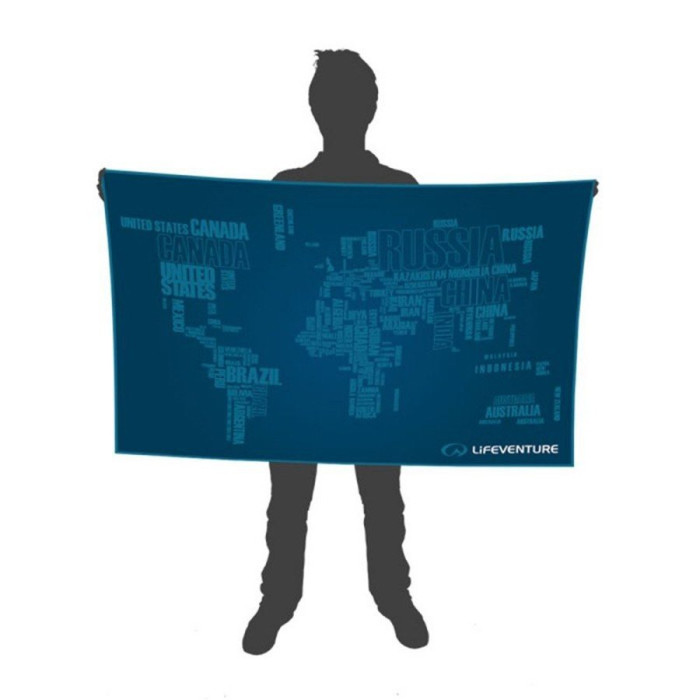 Полотенце Lifeventure Soft Fibre Printed Giant, Words  