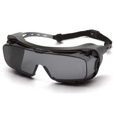 Очки Pyramex Cappture (gray) Anti-Fog черные