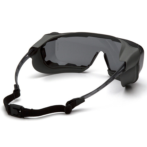 Очки Pyramex Cappture (gray) Anti-Fog черные  