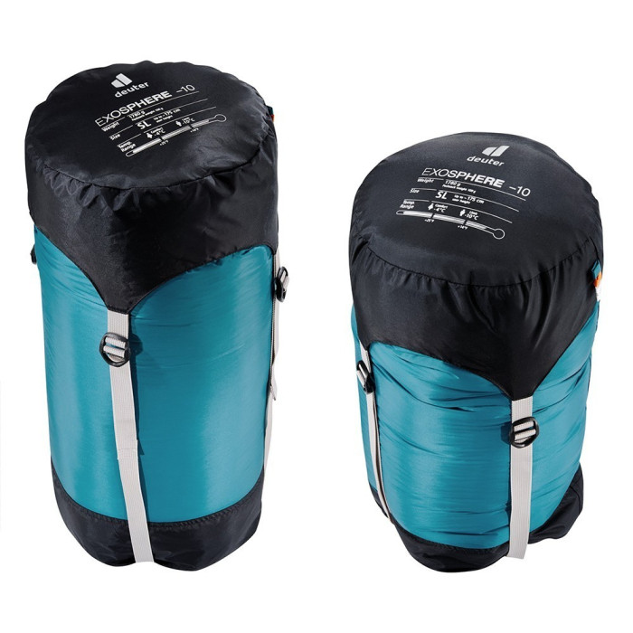 Спальник DEUTER Exosphere -10° SL цвет 3911 petrol-mango правый  