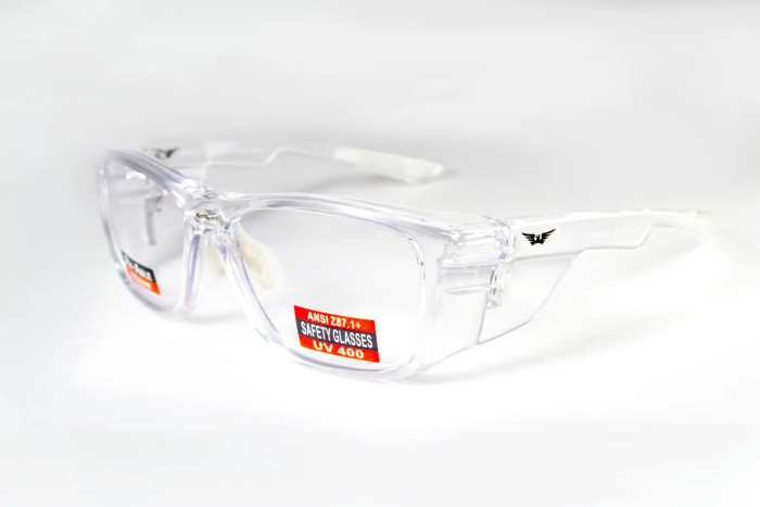 Очки под диоптрии Global Vision RX-T Crystal (rx-able) (clear), прозрачные в прозрачной оправе  