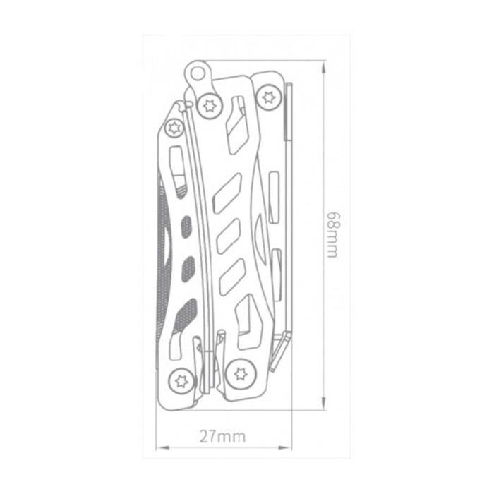 Мультитул NexTool Flagship Pro, черный  