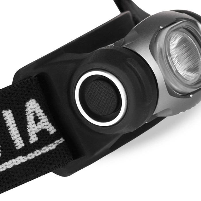 Фонарь налобный Brevia 470Lm, 3xAA, IP64, задний свет  