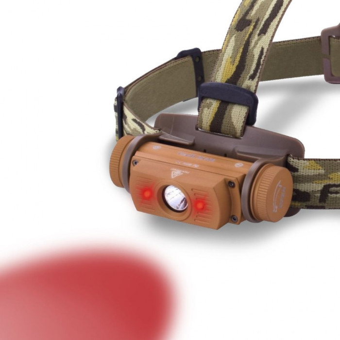 Налобный фонарь Fenix HL60R Cree XM-L2 U2 Neutral White LED (песочный)  