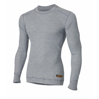 Огнестойкая термофутболка Aclima Work X-Safe Shirt Crew Neck GreyMelange, M