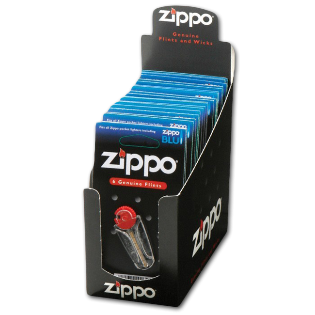 Набор кремниев для зажигалок Zippo Genuine Flints 2406  