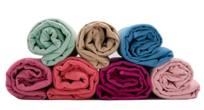 Полотенце Tramp 65*135 см, светло-розовое TRA-162  