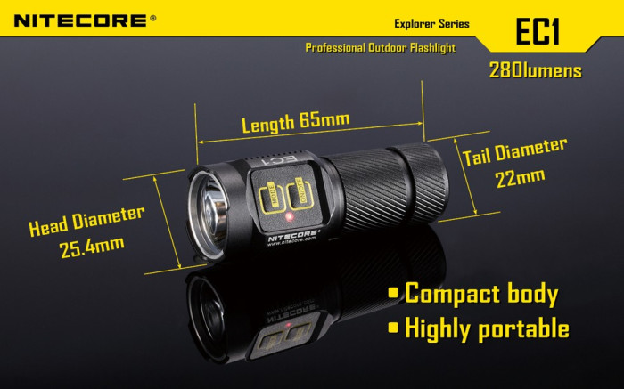 Фонарь Nitecore EC1  