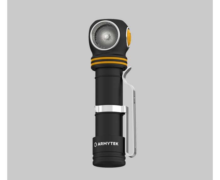 Мультифонарь Armytek Elf C2, магнитная зарядка,18650 LH351D White (холодный свет),(F05102C)  
