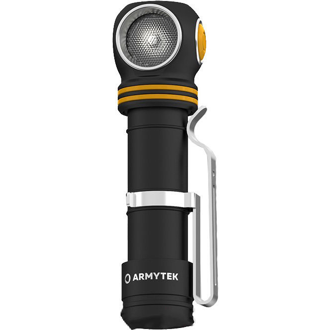 Мультифонарь Armytek Elf C2, магнитная зарядка,18650 LH351D White (холодный свет),(F05102C)  