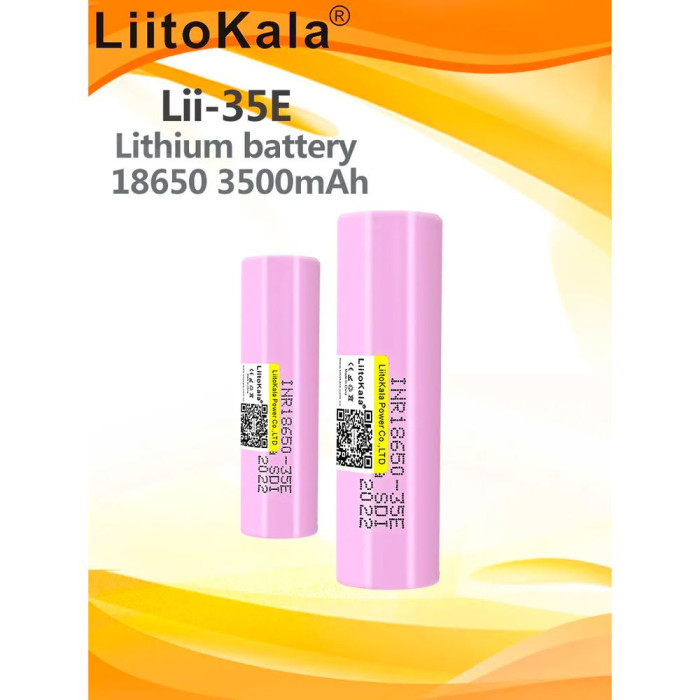 Аккумулятор LiitoKala Lii-35E 18650 3500mah  