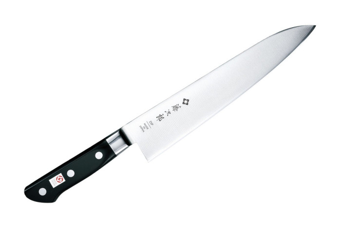 Нож кухонный Tojiro VG10 Clad Steel with Bolster Chef Knife 240mm F-809  
