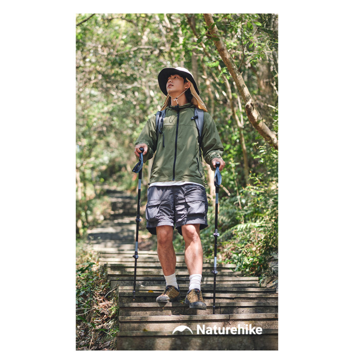 Трекинговая палка Naturehike CNK2550DS012, 61-125 см, синяя  