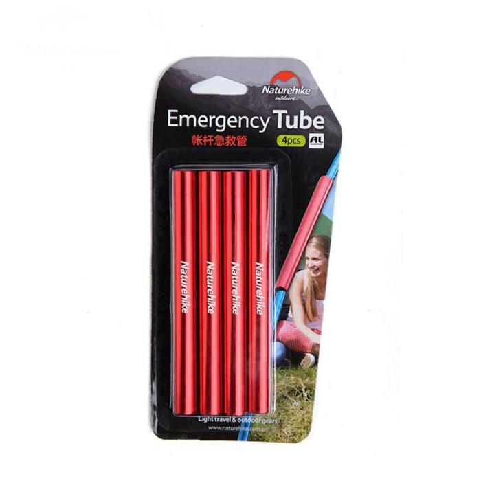 Ремонтный набор для каркаса палаток Naturehike 4pcs-red NH15A004-W 