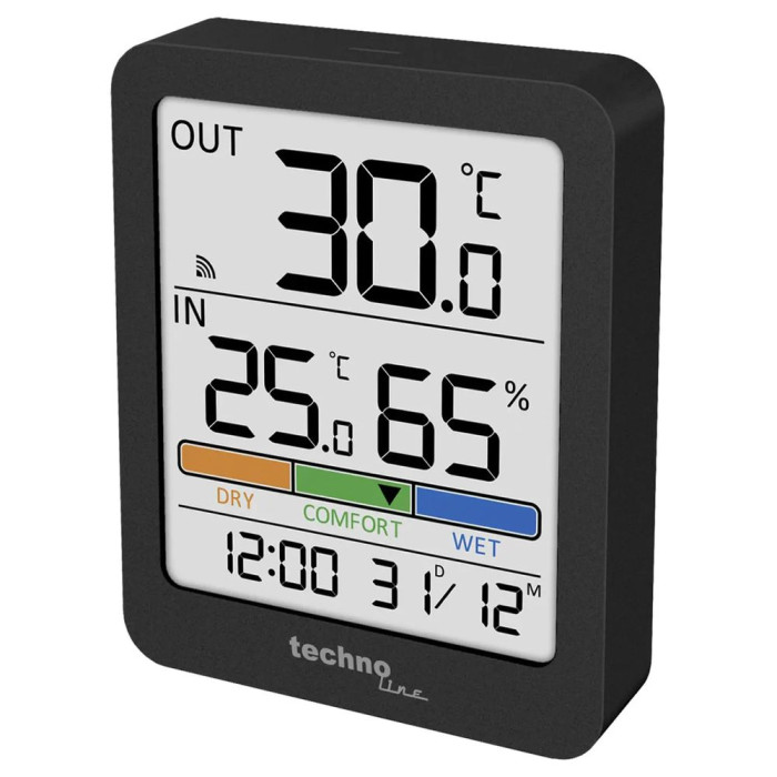 Термогигрометр Technoline WS9488 Anthracite (WS9488)  