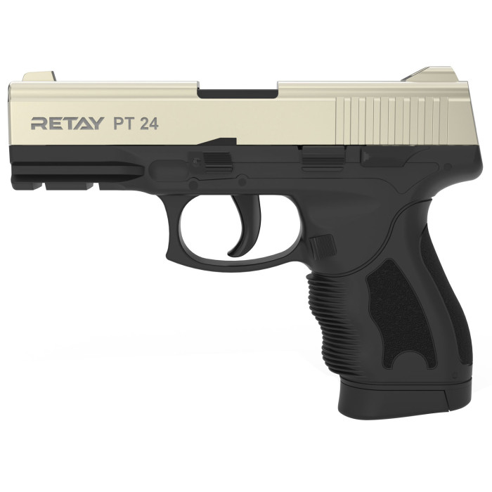 Пистолет стартовый Retay PT24 9мм satin (R506980S) 