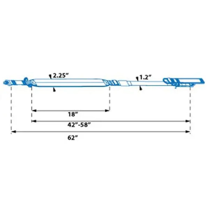 Ремень ружейный Leapers Bolla 2 to 1, двухточ., с QD, black  