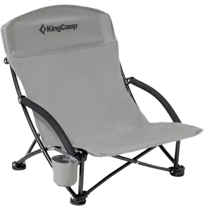 Стул раскладной KingCamp Beach Chair grey  