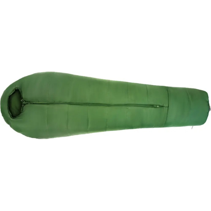 Спальный мешок Terra Incognita Polus 400 центральная застежка Темно-оливковый  