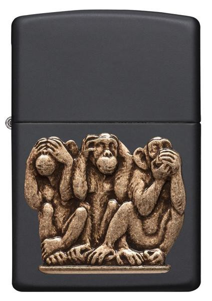 Зажигалка Zippo 218 Three Monkeys 29409  