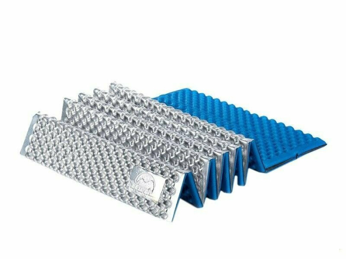 Коврик складной IXPE Naturehike NH19QD008, алюминиевая пленка, 185x56х1,8 см, голубой  