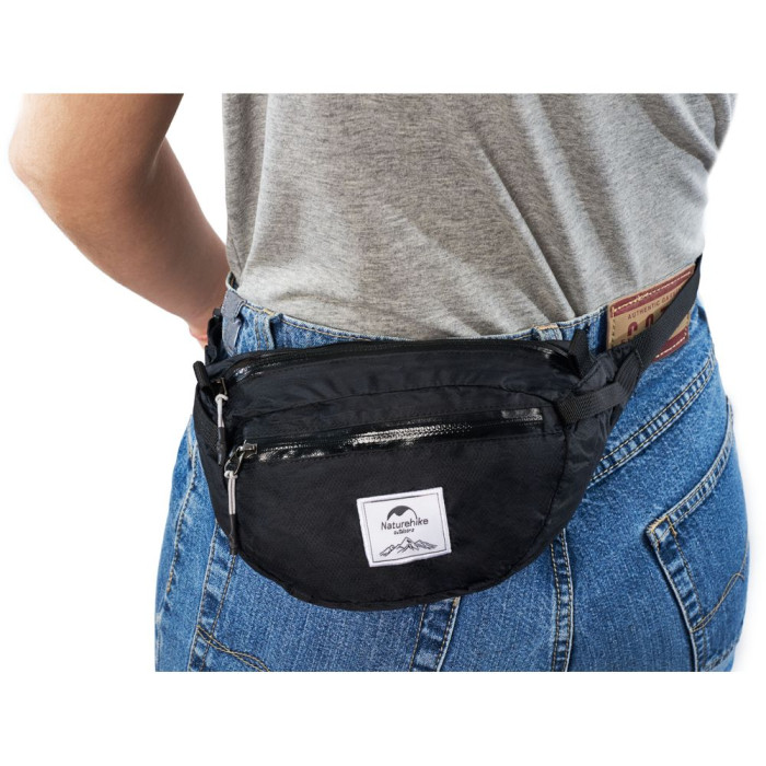 Сумка на пояс Naturehike DL-02 Ultralight Bag NH18B300-B, 6 л, черный  