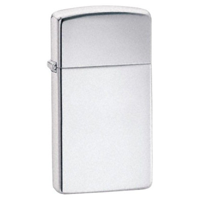 Зажигалка Zippo High Polish Chrome узкая 1610
