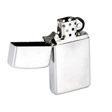Зажигалка Zippo High Polish Chrome узкая 1610  