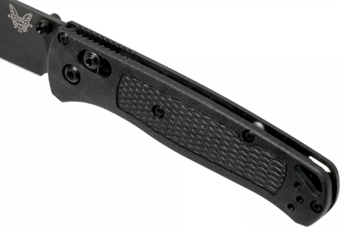 Нож складной Benchmade 535BK-2 Bugout, черная рукоять, черное лезвие  