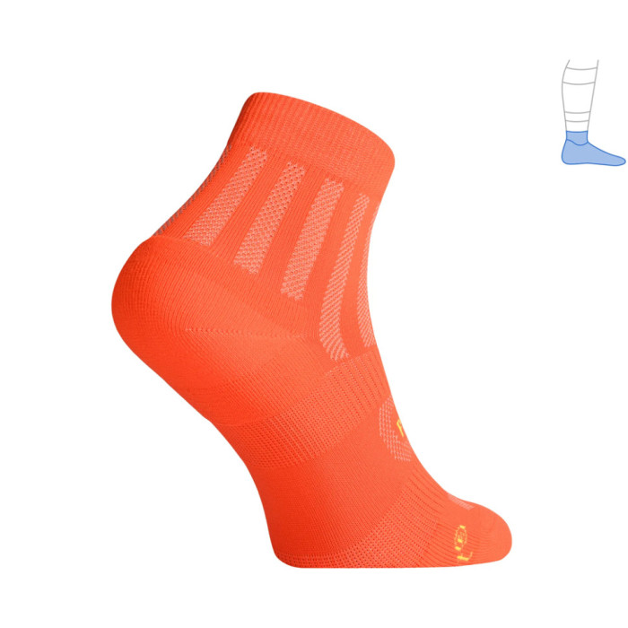Функциональные носки Protector ShortDry летние оранжевые M 40-43  