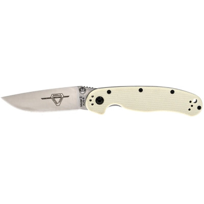 Нож Ontario Knife RAT II Linerlock ivory