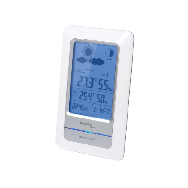 Метеостанция Technoline   WS6740 - белая/серебристая 