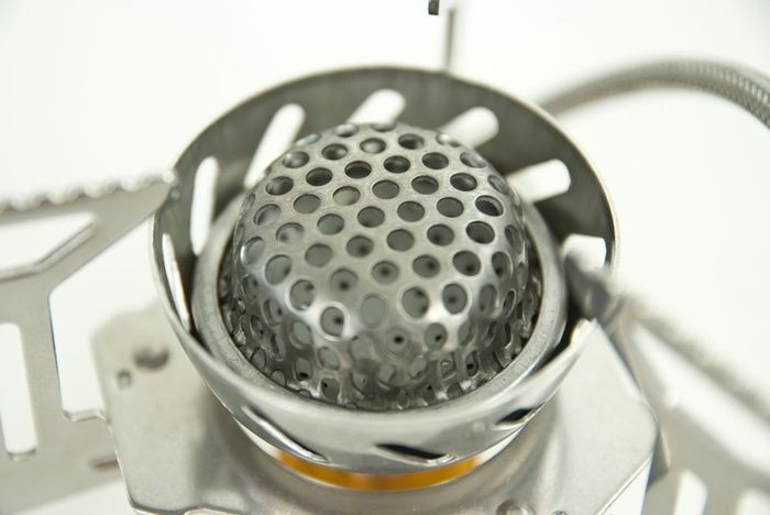 Горелка со шлангом, пьезоподжигом и ветрозащитой Tramp TRG-047  