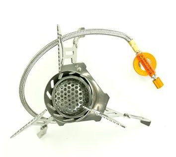 Горелка со шлангом, пьезоподжигом и ветрозащитой Tramp TRG-047  