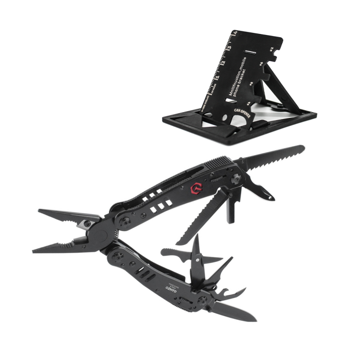 Мультитул Ganzo G302-B + Multitool Fonarik 2020 акционный 